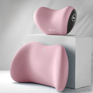 Coussins de soutien lombaire en mousse à mémoire de forme <span class=keywords><strong>pour</strong></span> siège <span class=keywords><strong>conducteur</strong></span>, imperméables et luxueux, 3-4 pièces, appuis-tête de <span class=keywords><strong>voiture</strong></span>, protecteurs de nuque - Product Image 4