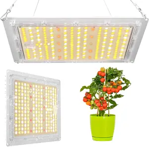 Panel de luz LED de espectro completo, luz de cultivo de 100-277V AC DDim100 im220 W