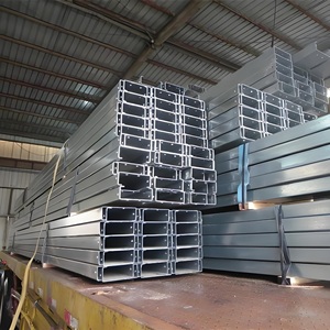 Chất lượng cao ánh sáng thép carbon hồ sơ xây dựng với dịch vụ cắt kích thước tiêu chuẩn U xà gồ C Loại kênh thép xà gồ - Product Image 5