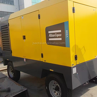 Compresor de aire de tornillo diésel portátil Atlas Copco V900 25 bar 25 M³/min 264 kW para minería y construcción