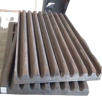 Revêtement de mâchoire PE-900x1200 : Pièces d'usure en acier au carbone Mn18Cr2 à ajustement parfait