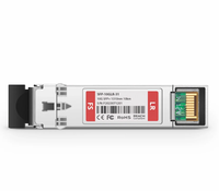 Module émetteur-récepteur SFP+ 10G-LR compatible Cisco SFP-10GLR-31 FS 11555, 10GBASE-LR, 1310nm, 10km, Duplex LC/UPC, monomode