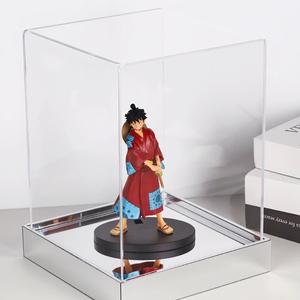 กล่องแสดงอะคริลิคในตัว <span class=keywords><strong>Lego</strong></span> ทําด้วยมือกันน้ํากันฝุ่นกล่องแสดงโมเดลอะคริลิมีความสามารถในการซึมผ่านสูงพร้อมฐานกระจก - Product Image 1