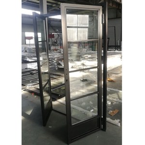 Design Moderno di Griglie per Finestre in Acciaio Economiche con Profilo Sottile in Ferro Battuto Stile Francese - Product Image 4