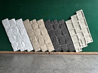 Panneau mural en pierre PU pour extérieur, léger, 3D, imperméable, écologique, panneaux muraux en polyuréthane PU imitation pierre