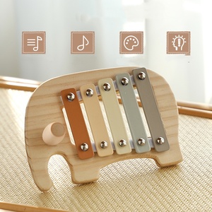 Offre Spéciale : Xylophone en métal de haute qualité à 5 tons, type Glockenspiel, pour enfants, instruments de percussion Orff - Product Image 2