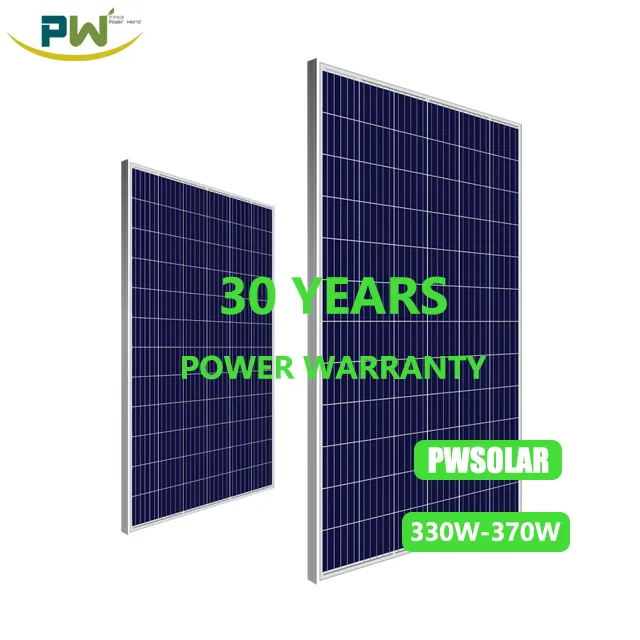 Panel surya poli energi terbarukan modul fotovoltaik 290W 60 sel panel PV polikristalin untuk Inverter sistem daya surya
