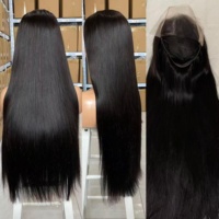 Peluca Frontal Rizada Kinky 13*4 de Grado SDD 16A, Cabello Humano, 300% de Densidad, Peluca Frontal de Cabello Humano Natural, Pelucas Largas Bob para Mujer