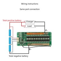 Batterie LiFePO4 pour véhicules électriques, BMS 4S 40A 50A, pack de batteries lithium-ion, carte de protection avec contrôle de la température et équilibrage