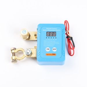 Pin xe ngắt kết nối chuyển đổi <span class=keywords><strong>12V</strong></span> 240A điện shut-off cut-off Kill chuyển đổi với điều khiển từ xa cho xe tải máy bay phản lực Pickup RV - Product Image 5