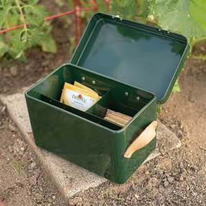 Caja de Almacenamiento Metálica Grande de Estilo Vintage con Diseño de Unicornio, para Mantas y Ropa de Cama, Duradera, Sostenible, Rectangular, Estilo Europeo para el Hogar - Product Image 1
