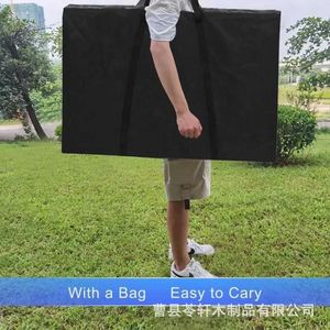 Tablero de madera maciza para deportes al aire libre con sacos de arena, tablero portátil para juegos entre padres e hijos, tablero de madera para el juego del corn hole. - Product Image 2