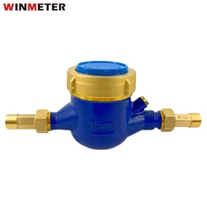 Hoogwaardige DN15 Klasse B Mechanische Multi-jet 1/2 inch Vane Wheel CE-gecertificeerde watermeter voor residentiële toepassing met externe regeling - Product Image 3
