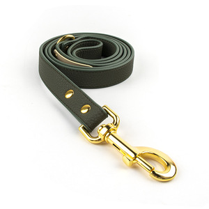 Nueva correa para perro Color PU cuero Collar para mascotas suministros para mascotas pequeñas y medianas Collar al por mayor para perros y gatos - Product Image 1