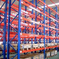 Étagère à palettes sélective en acier robuste, rayonnage industriel, capacité de 1000 kg par niveau, niveaux réglables, protection contre la corrosion, revêtement en poudre