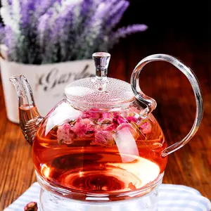 Wholesale Custom Glass Teapot Blooming Tea Bulk Blooming Tea Flower Flavored