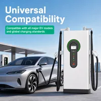Estación de Carga Rápida para Vehículos Eléctricos de 40kW 60kW 80kW 120kW 160kW CC, OCPP CCS2 GBT IP54, Montada en el Suelo, Comercial