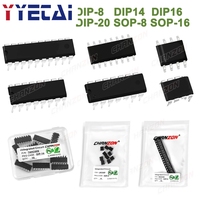 10 PCS TL072 CD4017 LM386 TL494 LM393 NE5532 LM358 74HC595 NE555 L293D Circuito Integrado IC Chip Temporizador Controlador de Motor DIP