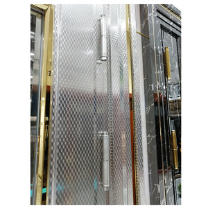 <span class=keywords><strong>Puerta</strong></span> de <span class=keywords><strong>entrada</strong></span> de acero inoxidable con marco moderno, <span class=keywords><strong>puerta</strong></span> de <span class=keywords><strong>entrada</strong></span> con diseño de <span class=keywords><strong>puerta</strong></span> simple, 304 - Product Image 4