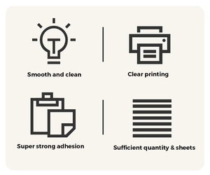 Etichetta Adesiva di Sicurezza con Stampa Personalizzata, <span class=keywords><strong>Grafica</strong></span> Dorata, Taglio Rotondo, Pellicola PE, Stampa a Caldo, Controllo Qualità - Product Image 5