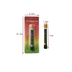 Medidor de Espesor de Pintura Automotriz Preciso, Tipo Lápiz, Color Amarillo, Garantía de 12 Meses, Herramienta Universal para Vehículos - Product Image 4
