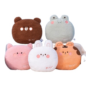 Almohada de felpa de oso súper suave, peluche de conejo, oso de peluche, Rana, adorable oso de peluche, Tigre, escuchar cerdo, cojín para sofá - Product Image 1