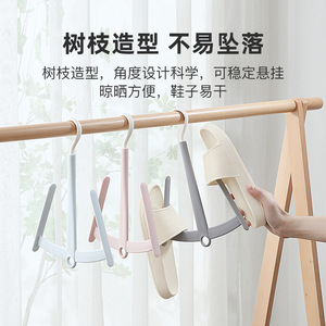 Shoe Hanger With Stackable Hooks For Space Saving Storage Hanging Shoe Rack For Closet Organization - Product Image 4