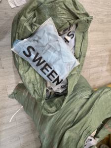 Used Clothing Bundles in Transparent Bags for Resale or <b>Donation</b> - Product Image 2