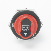 200A 12V-32V on OFF interrupteur de déconnexion de batterie principale bouton noir interrupteur de coupure d'isolateur de puissance robuste pour voiture camion marin