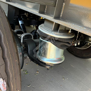 Semi-<span class=keywords><strong>remorque</strong></span> à 4 essieux avec suspension pneumatique complète et basculement latéral à vendre - Excellent rapport qualité-prix - Votre partenaire <span class=keywords><strong>de</strong></span> haute qualité - Product Image 5