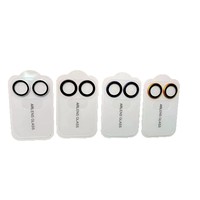Pour Honor 600 et 600 Pro, film en verre trempé de qualité 9H 2.5D, anti-empreintes digitales, anti-chocs, protection complète de l'objectif de l'appareil photo arrière