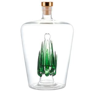 Carafe à Aloe <span class=keywords><strong>Tequila</strong></span> avec plante d'agave Carafe à Design Droit en Verre Parfait pour Bar <span class=keywords><strong>Tequila</strong></span> Party Gifts Mexcal Lovers - Product Image 3
