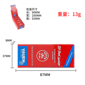 Bán Buôn 8Mm Hút Phụ Kiện Nắp Gốm Ống Lọc Mẹo Than Hoạt Tính Trắng Cán Giấy Cho Ống Gỗ 200Pcs - Product Image 2