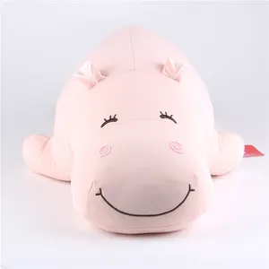 2018 New Design Cartoon Style Comfortable Soft Plush Toy Hippo