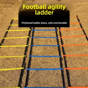 Vendita all'ingrosso Naili Agility Ladder corda ispessita velocità griglie di allenamento energia salto morbido 50cm * 4cm * 3mm per il calcio ritmo <span class=keywords><strong>Fitness</strong></span> - Product Image 3