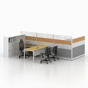 Call Center commerciale in legno moderno modulare scrivania tavolo postazione di lavoro ufficio cubicolo