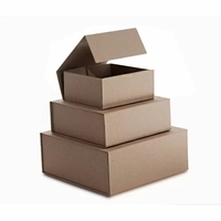 Boîte en carton rigide avec impression de logo personnalisé Boîte magnétique pliable Ensemble de boîte-cadeau de qualité supérieure