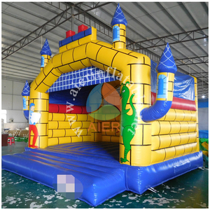 Material de PVC Buena calidad Calidad estándar unificada Nuevo castillo hinchable de caballero inflable popular para evento de f - Product Image 2