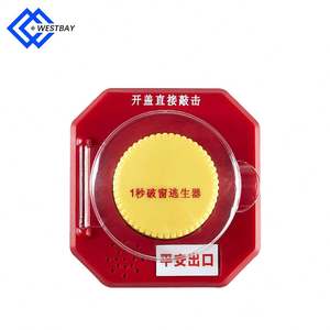 مطرقة طوارئ للسيارة في حالات الطوارئ ، حافلة آمنة من الزجاج ، مقبض طويل - Product Image 6