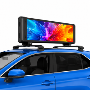Écran publicitaire sur le toit des taxis, écran LED mobile double face P2.5, écran étanche, contact Wi-Fi - Product Image 4