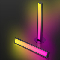 Bande lumineuse LED RGB connectée pour la maison et le bureau, éclairage musical, luminaire d'ambiance avec télécommande à distance via application