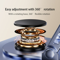 Support d'ordinateur portable réglable à 360 degrés en alliage d'aluminium support pliable en métal frais pour tablette