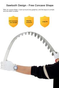 Bordure de jardin en acier inoxydable 304 de luxe Sunsbuild, prête à être expédiée, pour la décoration des allées extérieures, des jardins et des pelouses - Product Image 3