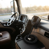 Microphone CB-518 avec connecteur 4 broches, micro pour radio mobile, haut-parleur pour Cobra Uniden Galaxy Car CB