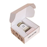 Boîte d'emballage de médicaments écologique et recyclable avec impression personnalisée, logo en relief, boîte d'emballage de capsules auto-montable pour pilules en verre