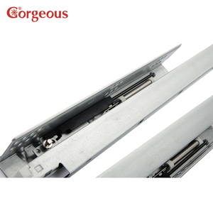 Nhiệm vụ nặng nề tủ bếp ngăn kéo RUNNERS mềm đóng Ba mở rộng Telescopic giấu undermount ngăn kéo TrượT HiệN ĐạI 40kg - Product Image 6