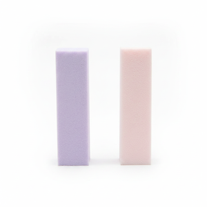 K Beauty Made Korea Professional Double-Sided 2pcs Nail Sanding <b>Block</b> Buffer Sponge Smoothing <b>Shaping</b> Polishing Natural Gel - Product Image 2