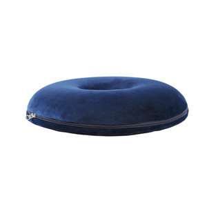 Coussin de <span class=keywords><strong>chaise</strong></span> de bureau Bewalker avec trou, coussin rond anti-hémorroïdes en <span class=keywords><strong>mousse</strong></span> à mémoire de forme à récupération lente <span class=keywords><strong>pour</strong></span> la maison - Product Image 4