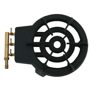 Cuisinière à <span class=keywords><strong>gaz</strong></span> pour barbecue de camping en plein air, <span class=keywords><strong>deux</strong></span> brûleurs à anneau, barbecue au <span class=keywords><strong>gaz</strong></span> de pétrole liquéfié en fer, poêle de camping en gros - Product Image 4