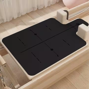 Higiene lavable absorbente plegable portátil antideslizante personalizado microfibra gamuza cubierta Pilates Reformer Mat para Reformer con bolsa - Product Image 6